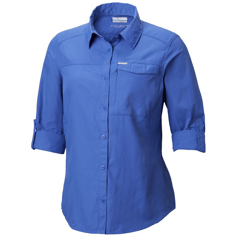 Columbia mujer Silver Ridge camisa de manga larga