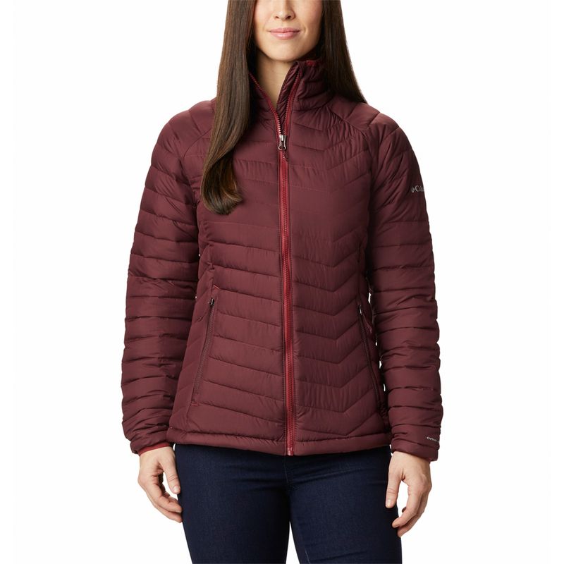 Chaqueta De Invierno Columbia Mujer Ofertas - Powder Lite Chamarras Naranjas