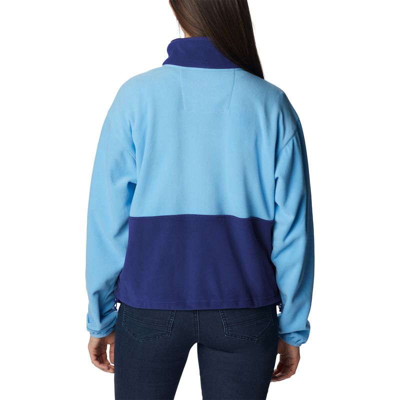 Columbia Back Bowl Fleece Forro polar Mujer Azul (XL)