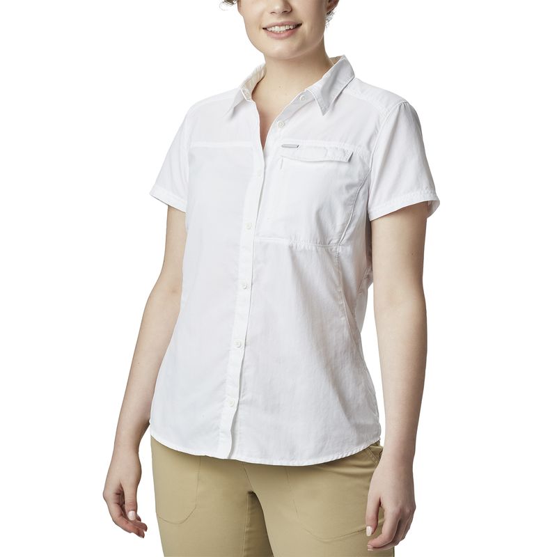 Blusa-Silver-Ridge-trade--2.0-Manga-Corta-para-Mujer