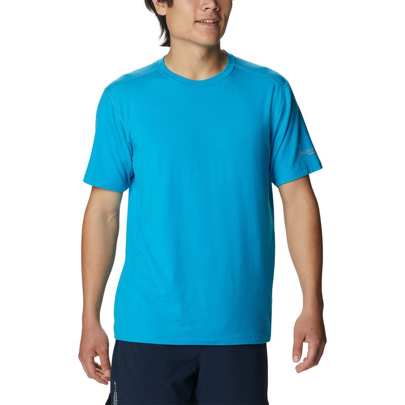 Polera Manga Corta Hombre M Endless Trail Running Tech Tee Columbia-Columbia  Chile - Columbia