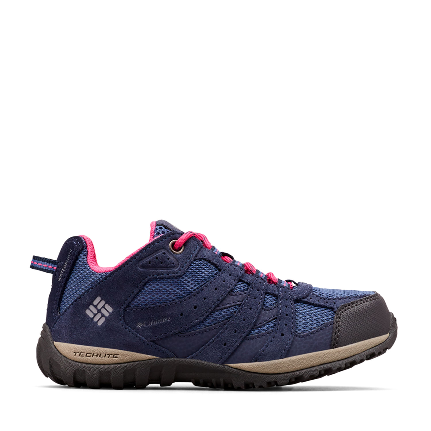 Columbia Zapatilla Nina Redmond Waterproof Azul Columbia Ofertitas