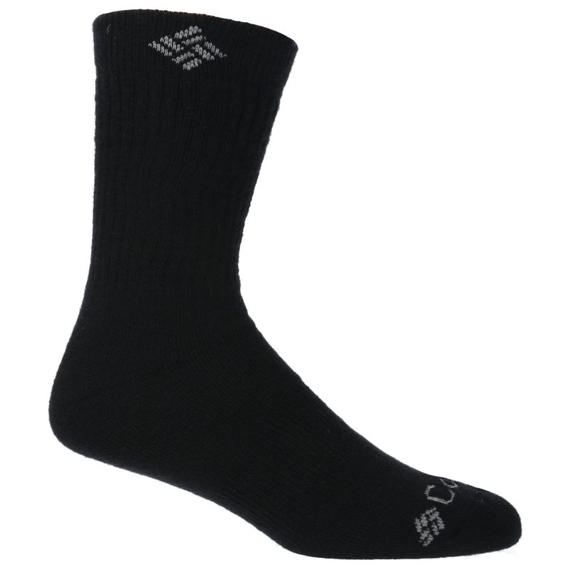 Calcetin-Unisex-Wool-Crew-2Pr-Negro
