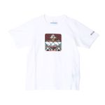Polera-Manga-Corta-Niños-Basin-Ridge-Short-Sleeve-Grap-Blanco