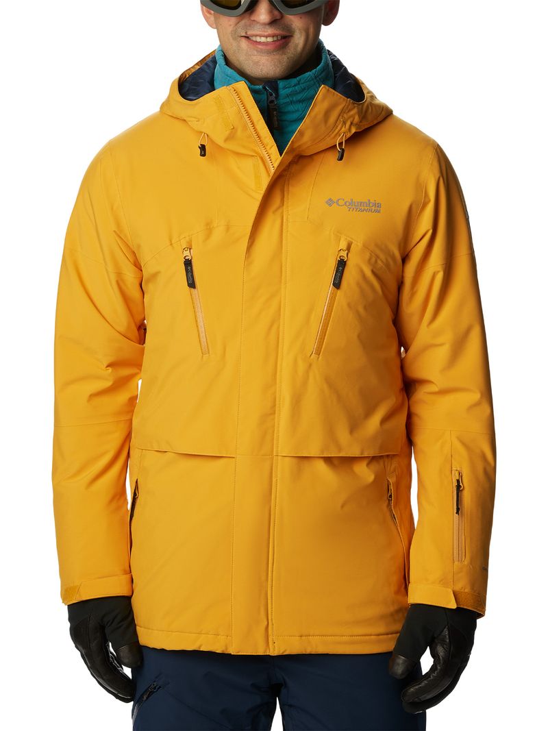 Parka Hombre Aerial Ascender II Amarillo Columbia