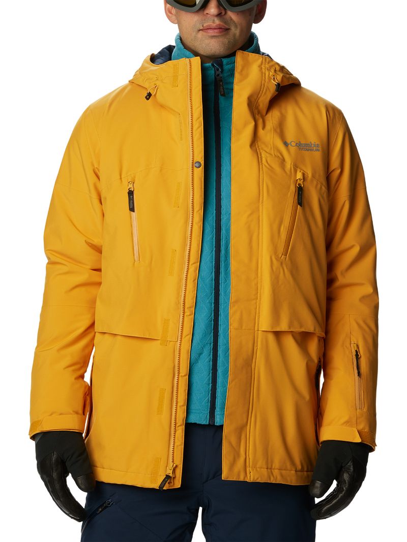 Parka Hombre Aerial Ascender II Amarillo Columbia