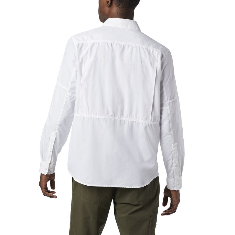 Camisa-Manga-Larga-Hombre-Silver-Ridge-2.0-Blanco-Columbia