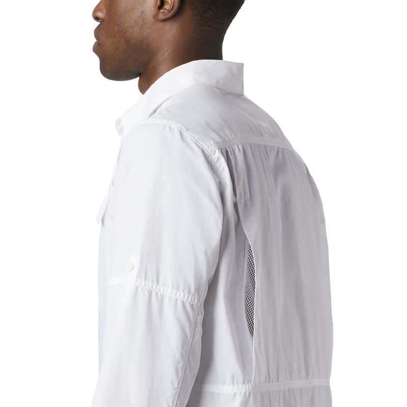 Camisa-Manga-Larga-Hombre-Silver-Ridge-2.0-Blanco-Columbia