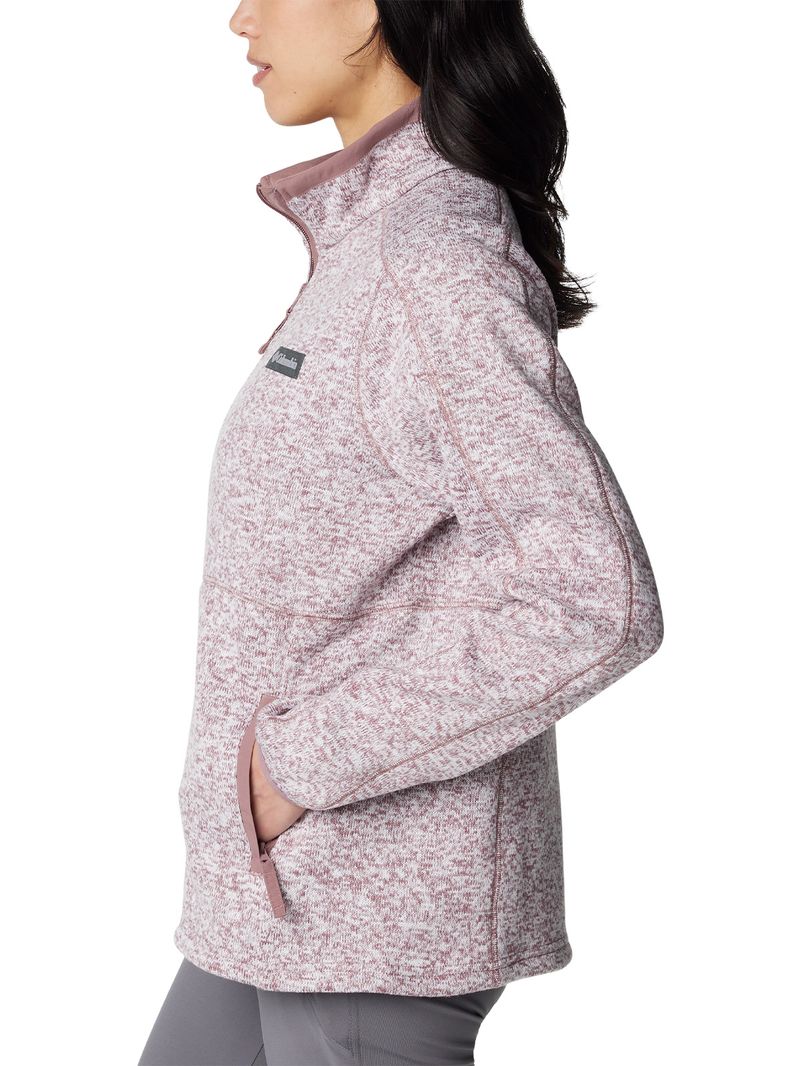 Polar-Mujer-W-Sweater-Weather-Full-Zip-Morado-Columbia