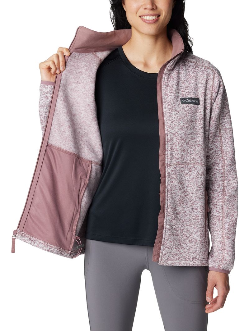 Polar-Mujer-W-Sweater-Weather-Full-Zip-Morado-Columbia