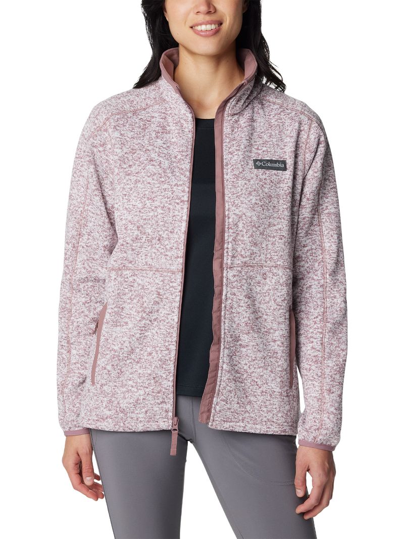 Polar-Mujer-W-Sweater-Weather-Full-Zip-Morado-Columbia