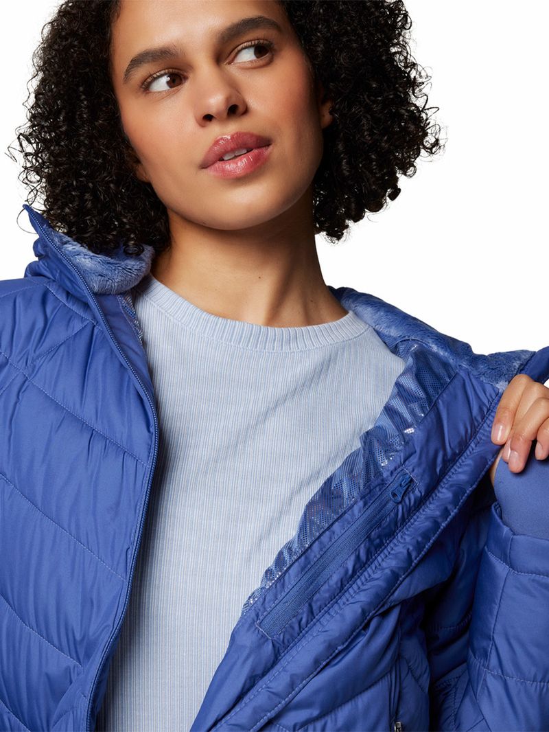 Parka-Mujer-Heavenly-Hdd-Jacket-Azul-Columbia