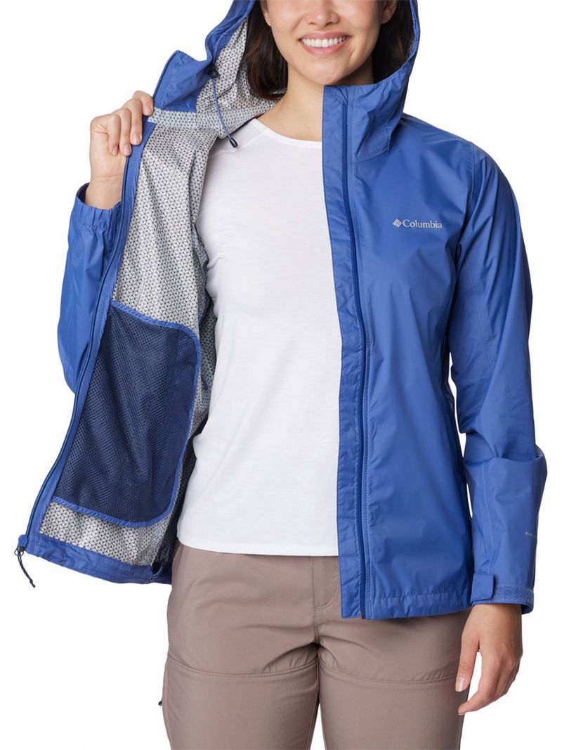 Cortaviento Mujer Evapouration Azul Columbia