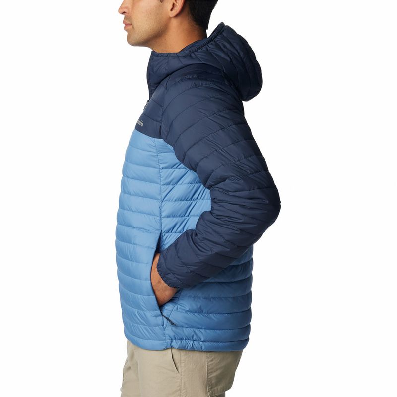 Parka-Hombre-Silver-Falls-Hooded-Azul-Columbia