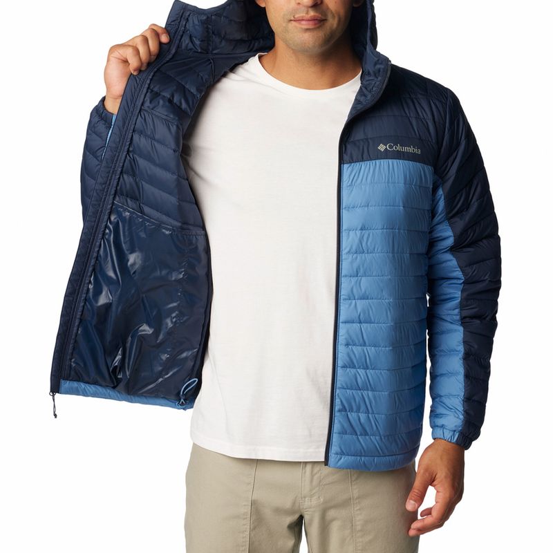 Parka-Hombre-Silver-Falls-Hooded-Azul-Columbia