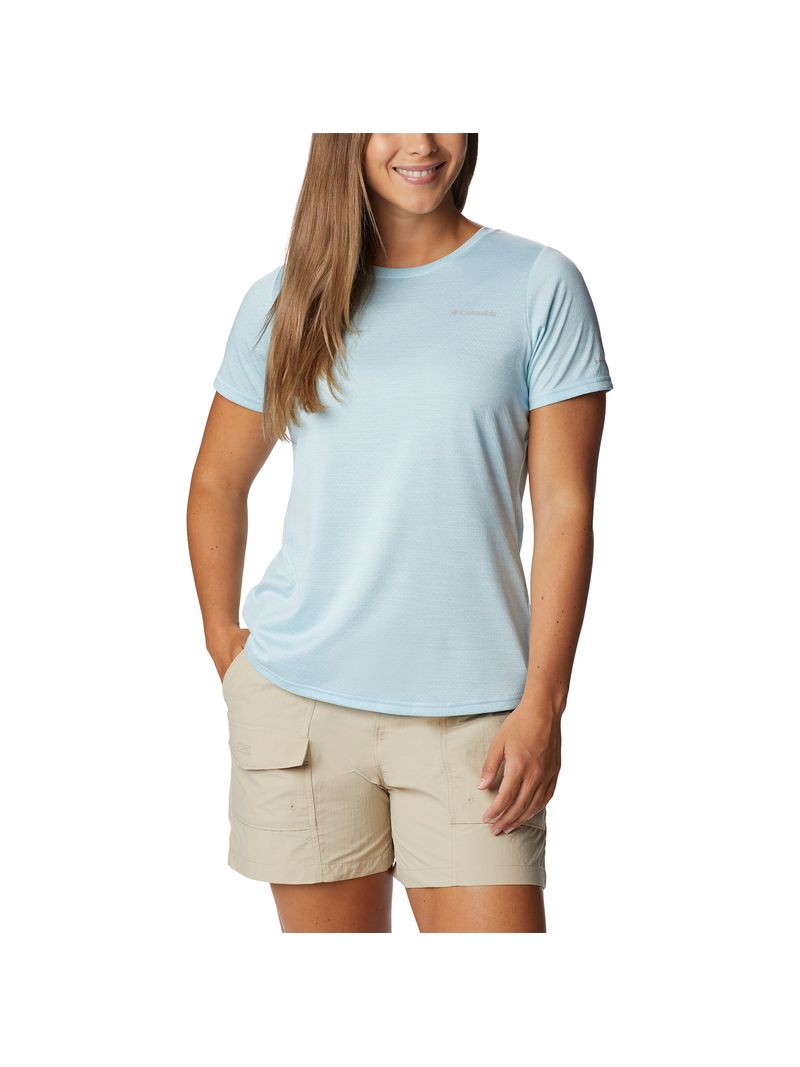 Polera Manga Corta Mujer Alpine Chill Zero Short Sleeve Tee Columbia