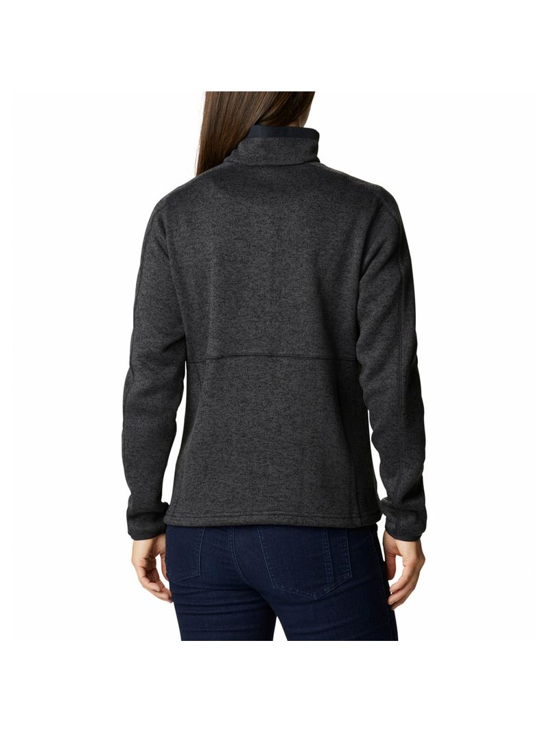 Polar Mujer W Sweater Weather Full Zip Negro Columbia