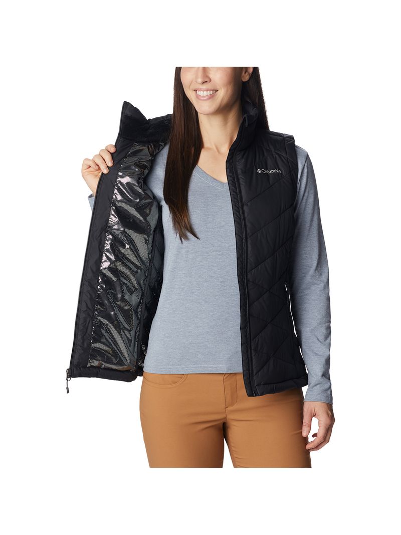 Parka Sin Mangas Mujer Heavenly Vest Negro Columbia