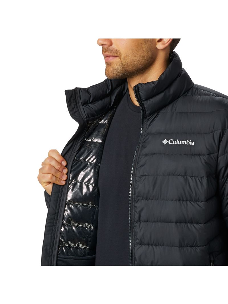 Parka Hombre Powder Lite Negro Columbia