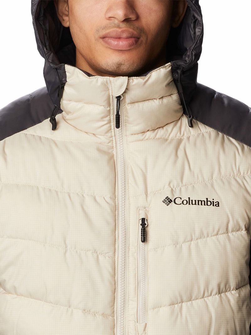 Chaqueta Hombre Labyrinth Loop Hooded Gris Columbia