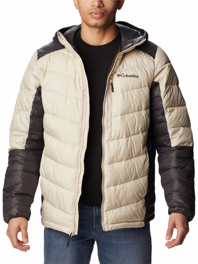 Chaqueta Hombre Labyrinth Loop Hooded Gris Columbia