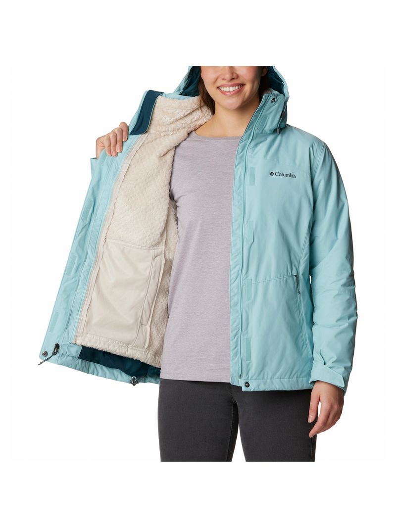 Chaqueta Mujer Bugaboo Ii Fleece Jk Celeste Columbia