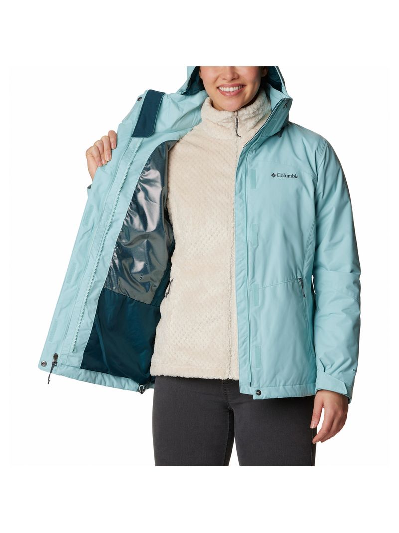 Chaqueta Mujer Bugaboo Ii Fleece Jk Celeste Columbia