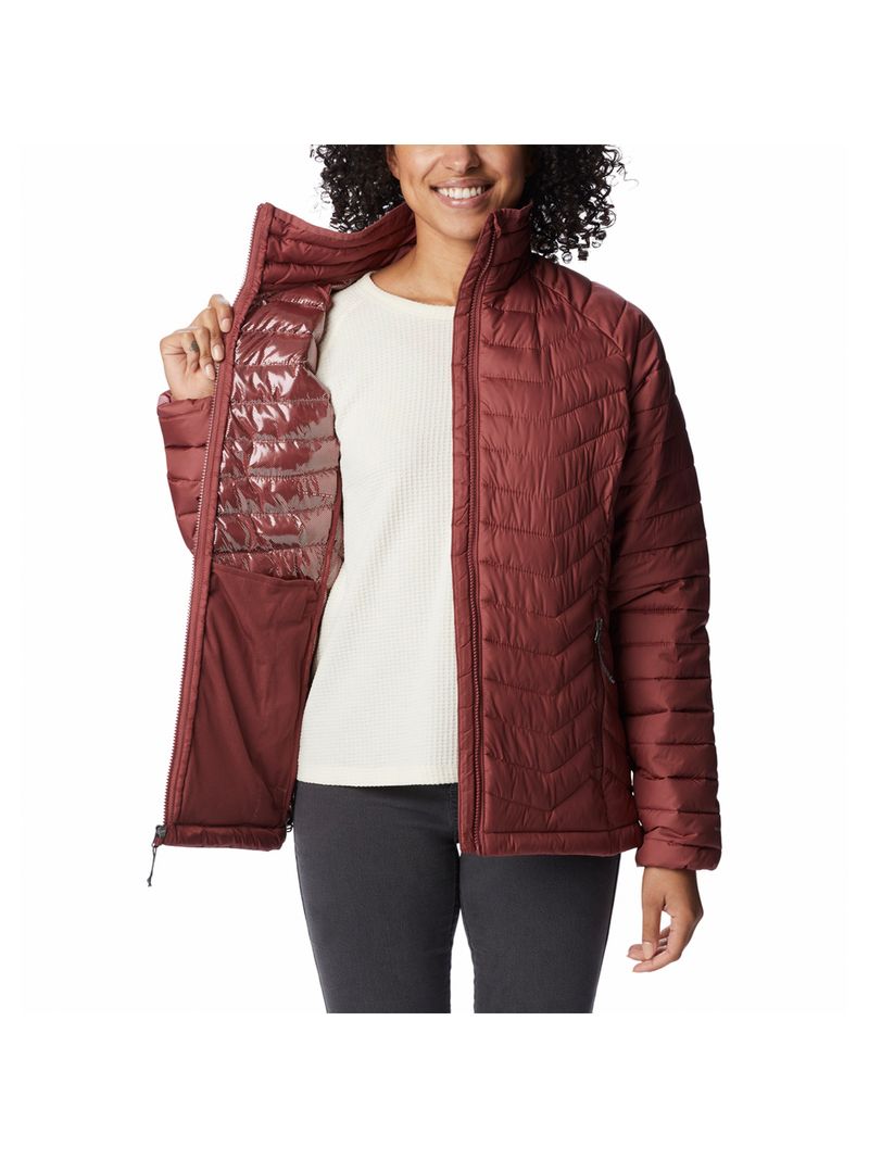 Parka Mujer Powder Lite Jacket Rojo Columbia