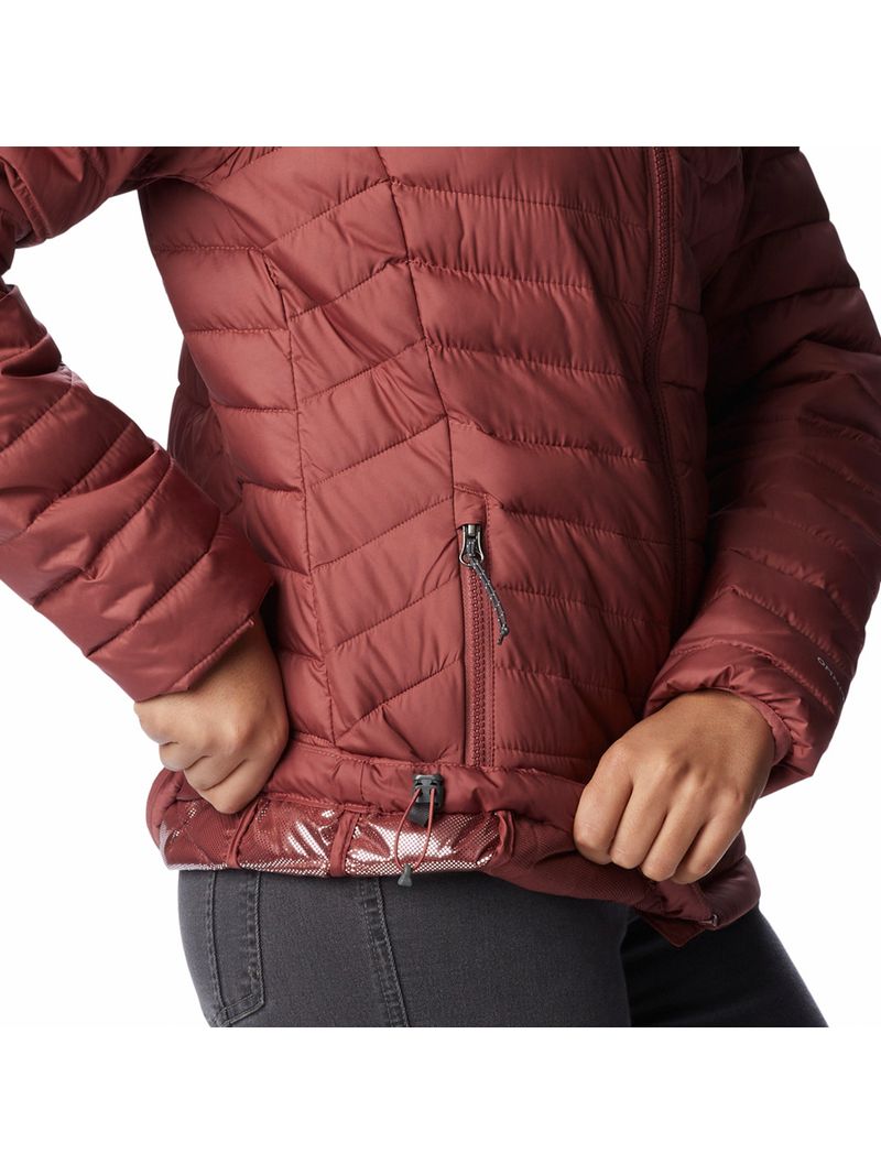 Parka Mujer Powder Lite Jacket Rojo Columbia