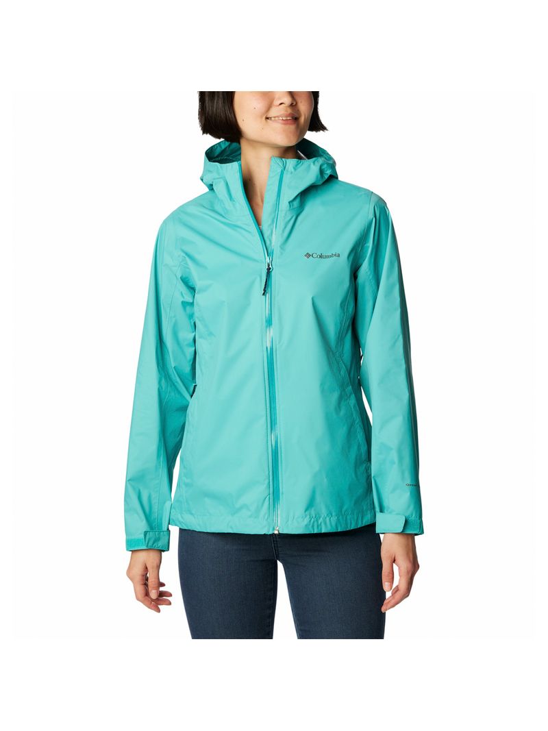 Cortaviento Mujer Evapouration Jkt1 Celeste Columbia