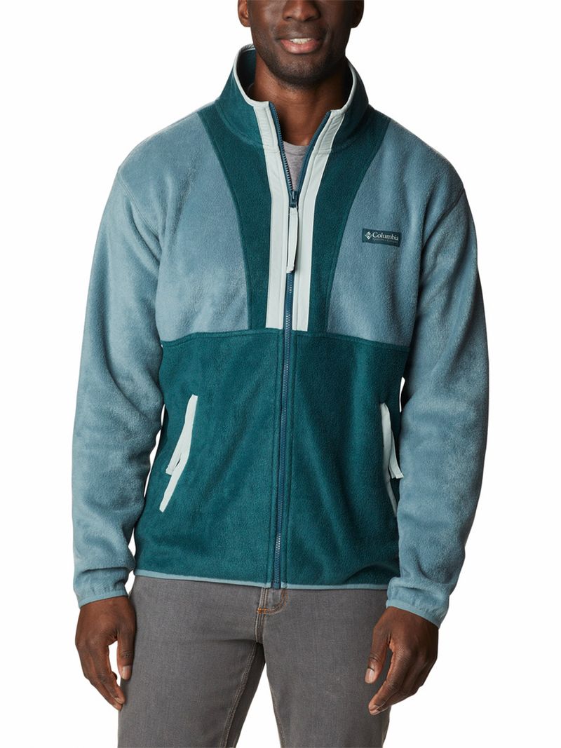 Polar Hombre Back Bowl Full Zip Gris Columbia