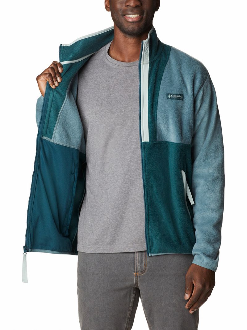 Polar Hombre Back Bowl Full Zip Gris Columbia