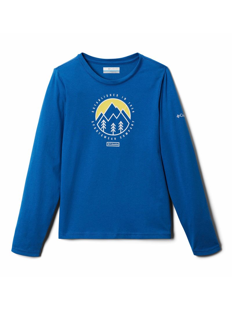 Camiseta gráfica de manga larga Dobson Pass™ para niño