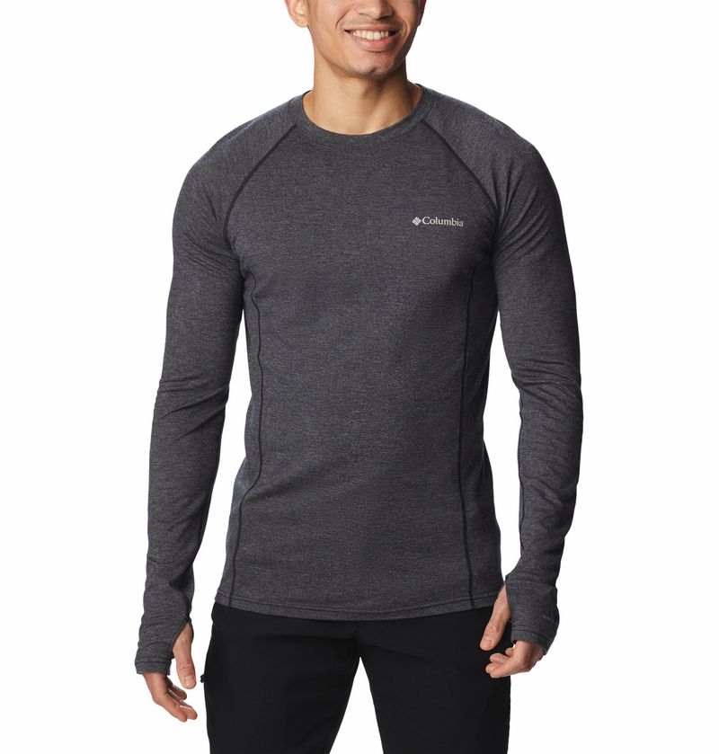Primera-Capa-Polera-Hombre-Tunnel-Springs-Wool-Crew-Negro-Columbia