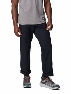 Pantalón Hombre Flex Roc Negro Columbia