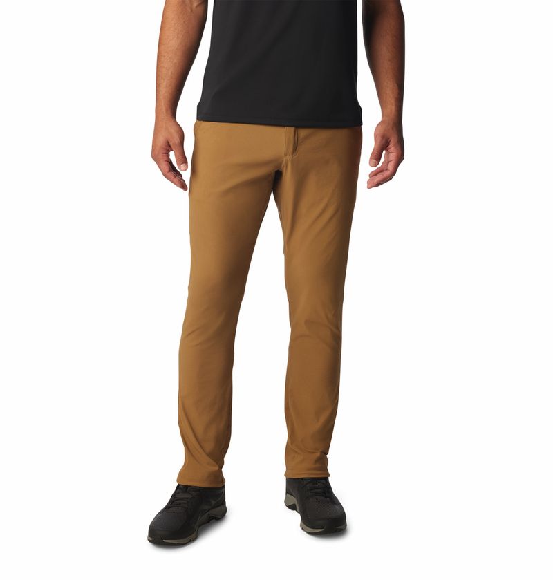 Pantalon-De-Nieve-Hombre-Black-Mesa-Woven-Cafe-Columbia