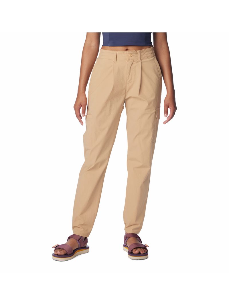 Pantalón De Nieve Mujer Boundless Trek Pleated Beige Columbia