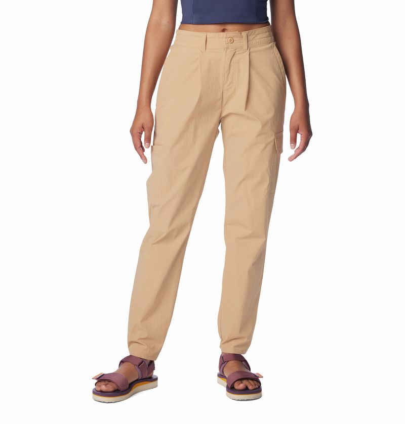Pantalon-De-Nieve-Mujer-Boundless-Trek-Pleated-Beige-Columbia
