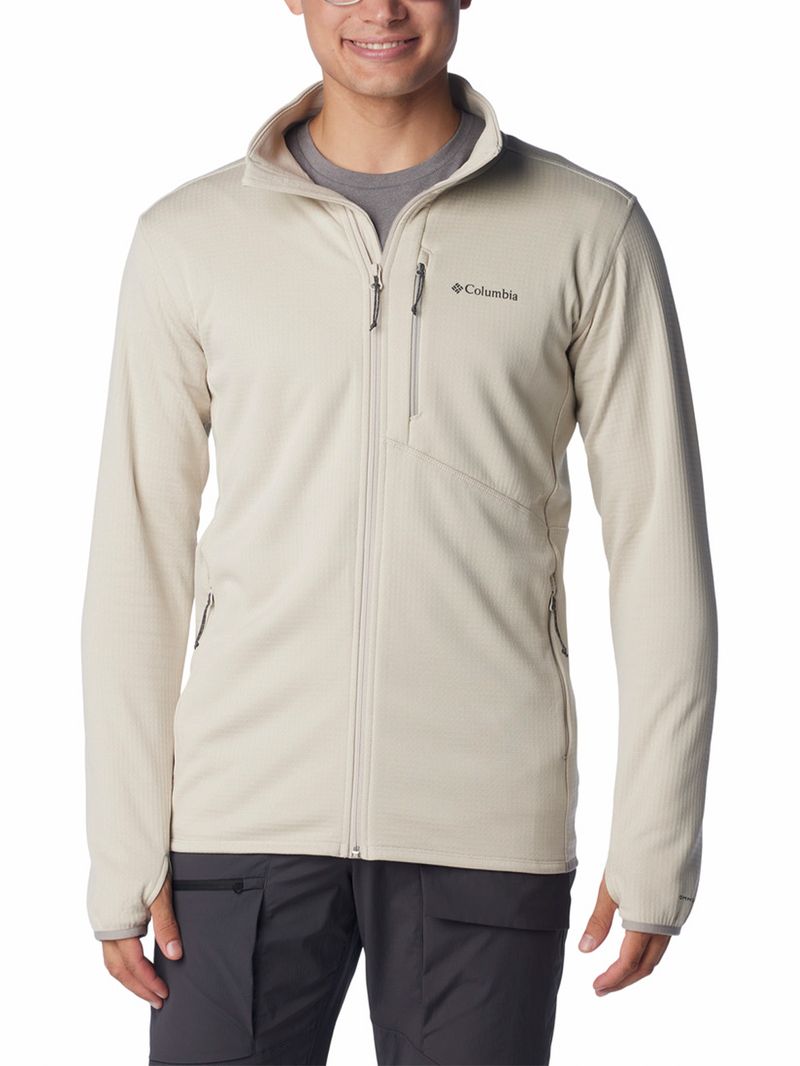 Polar-Hombre-Park-View-Full-Zip-Gris-Columbia