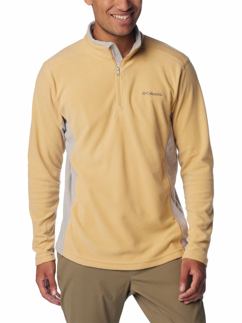 Polar-Hombre-Klamath-Range-Half-Zip-Naranja-Columbia