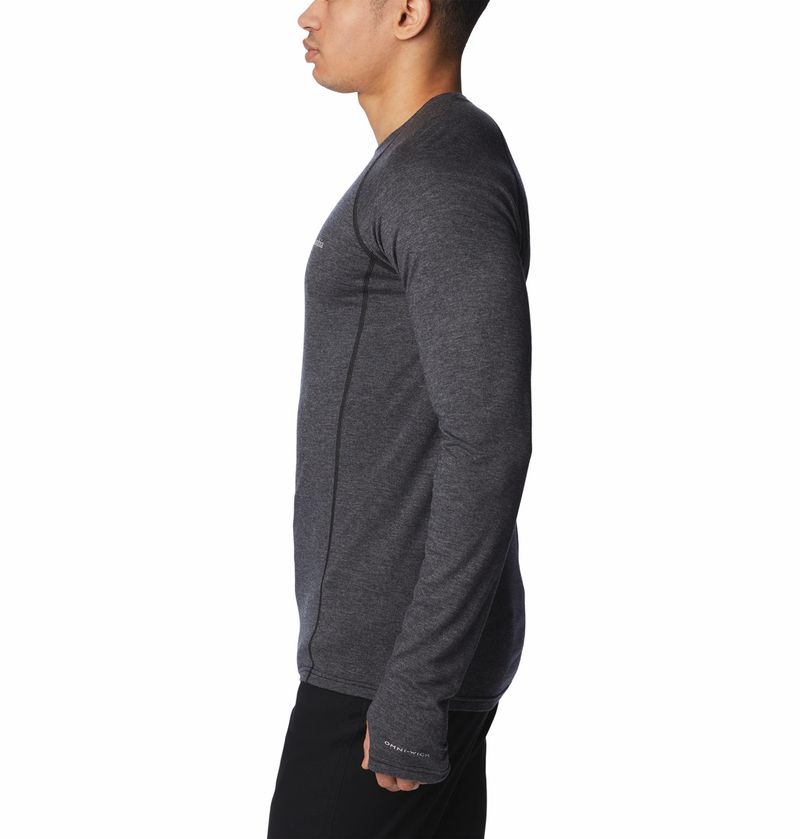Primera-Capa-Polera-Hombre-Tunnel-Springs-Wool-Crew-Negro-Columbia