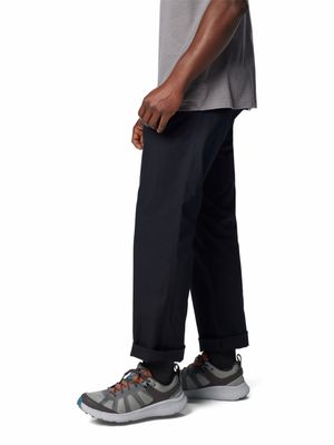 Pantalón Hombre Flex Roc Negro Columbia