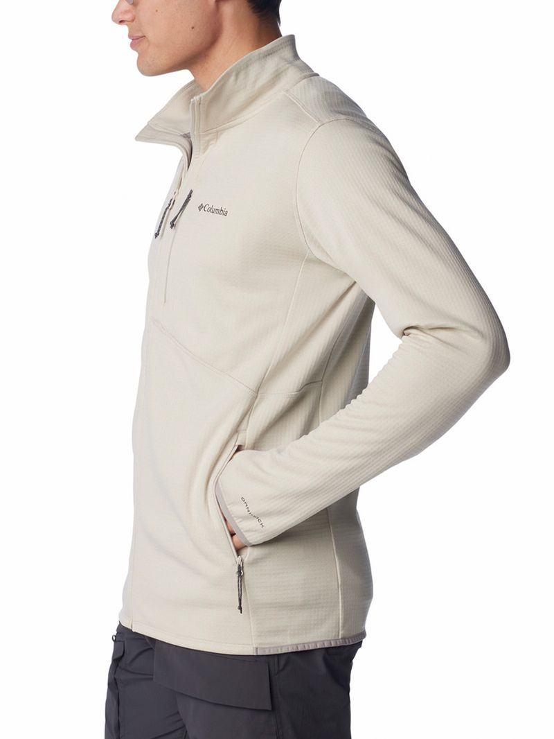 Polar-Hombre-Park-View-Full-Zip-Gris-Columbia