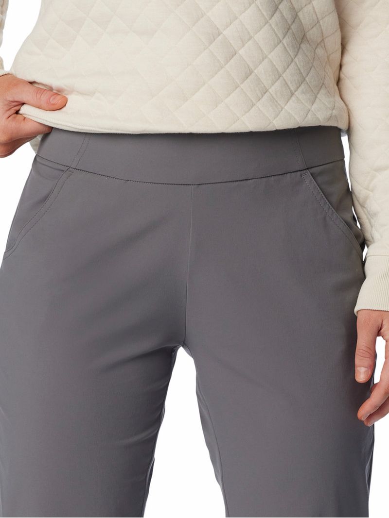 Pantalón Mujer Anytime Casual Pull On Gris Columbia