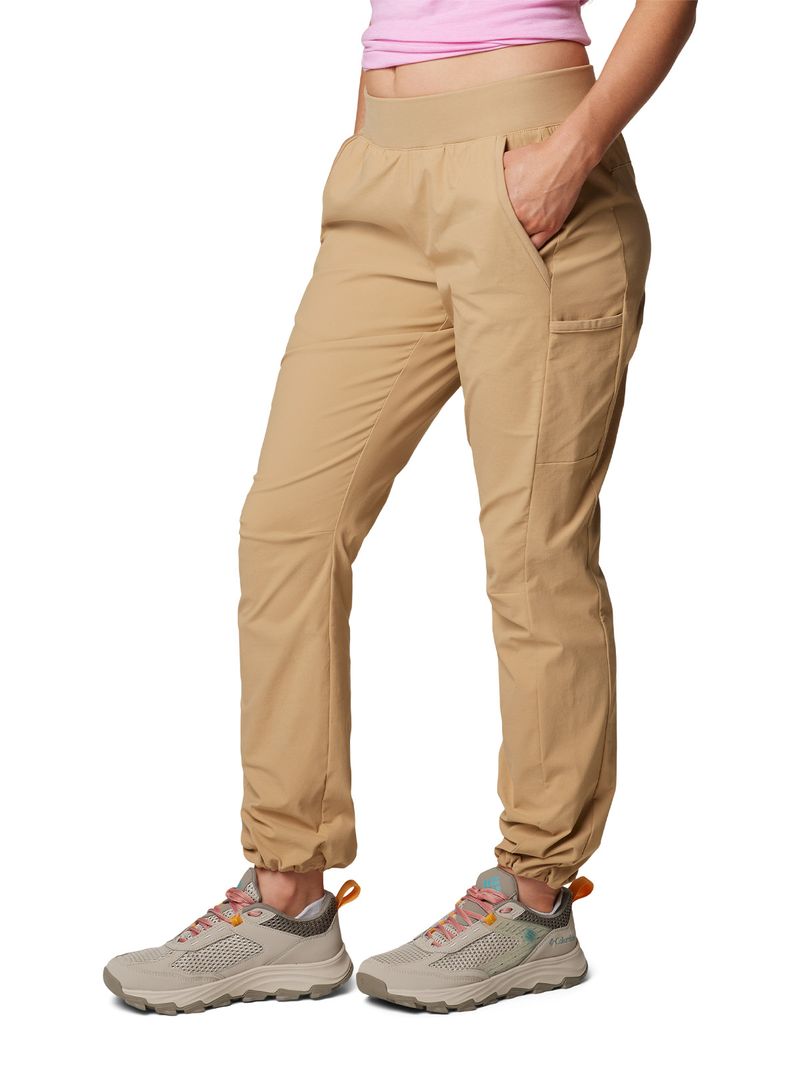 Pantalón Mujer Leslie Falls Beige Columbia