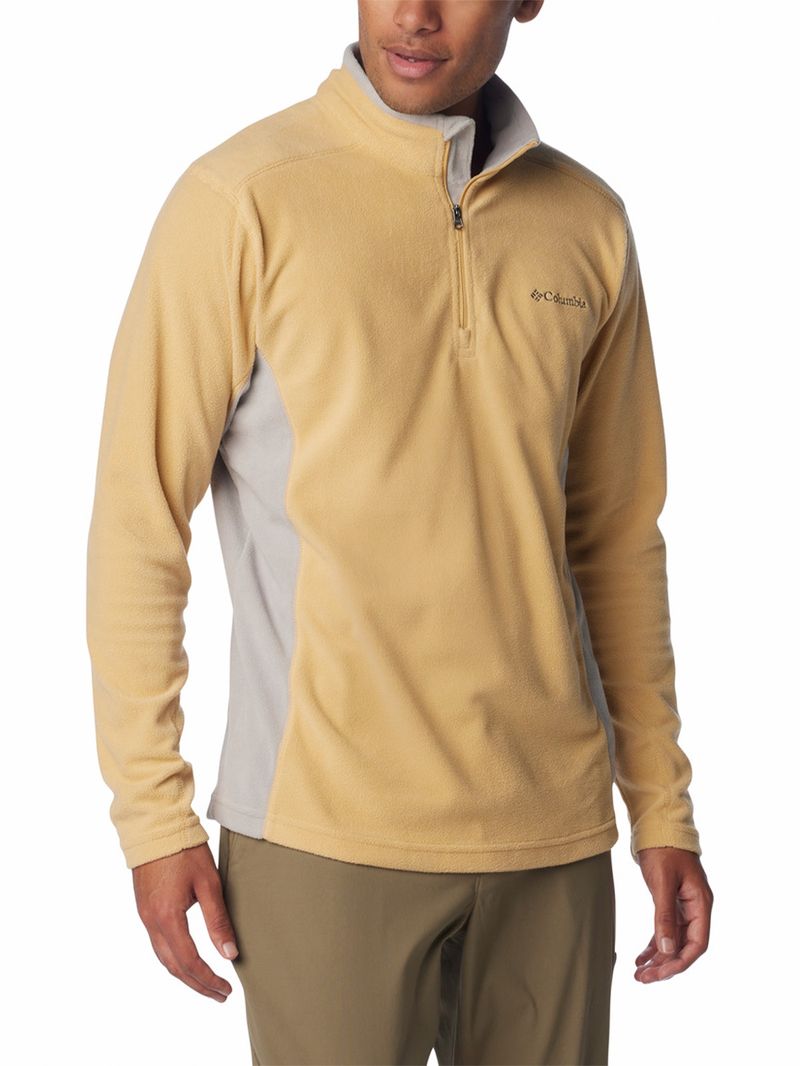 Polar-Hombre-Klamath-Range-Half-Zip-Naranja-Columbia