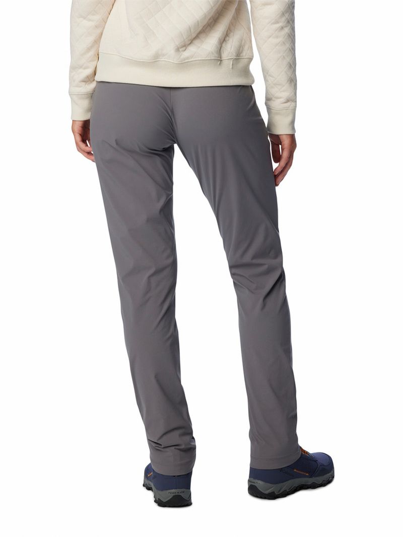 Pantalón Mujer Anytime Casual Pull On Gris Columbia