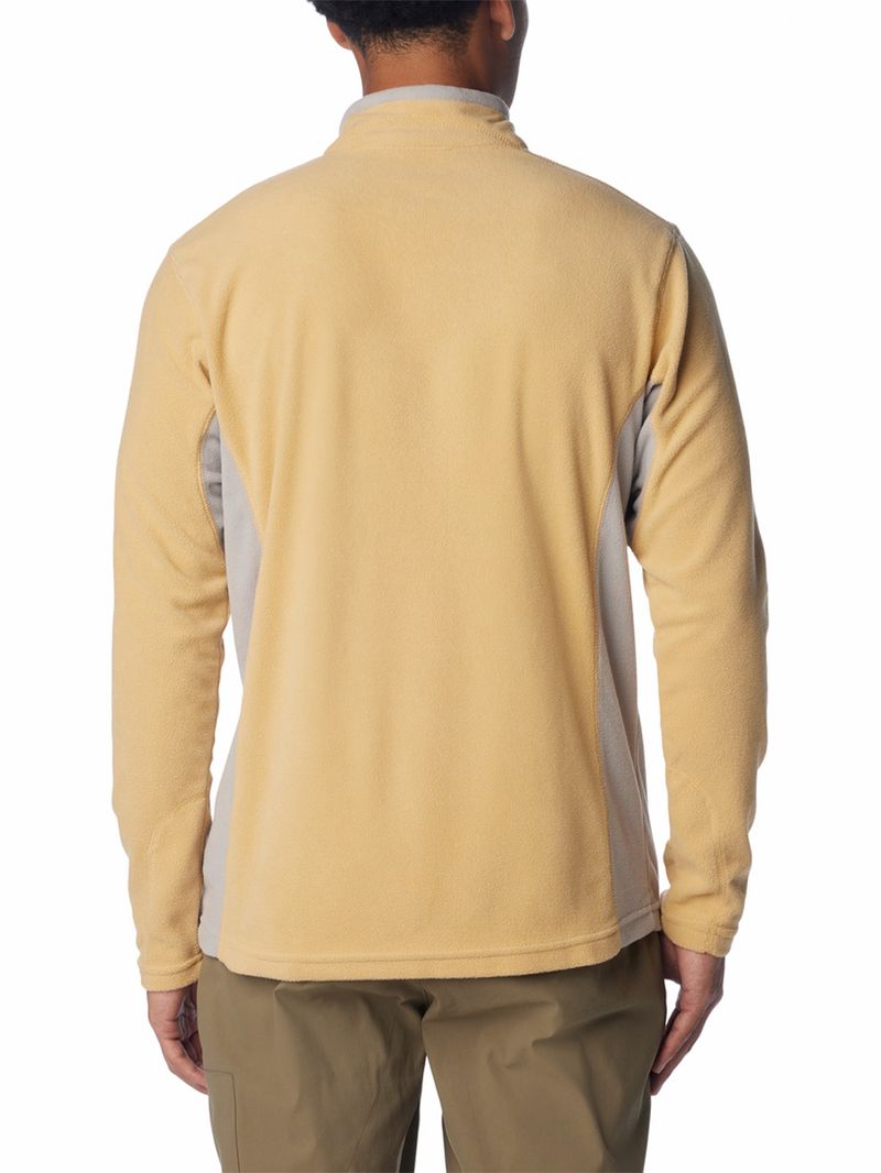 Polar-Hombre-Klamath-Range-Half-Zip-Naranja-Columbia