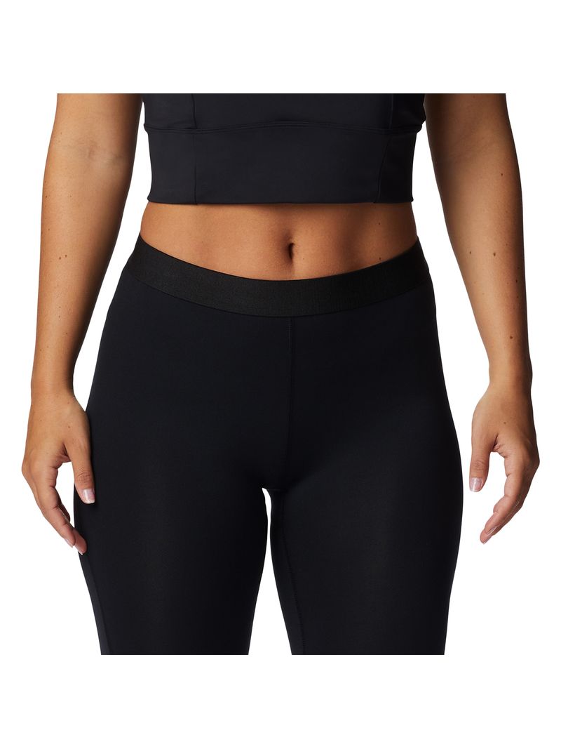 Primera Capa Pantalón Mujer Midweit Stretch Tight Negro Columbia