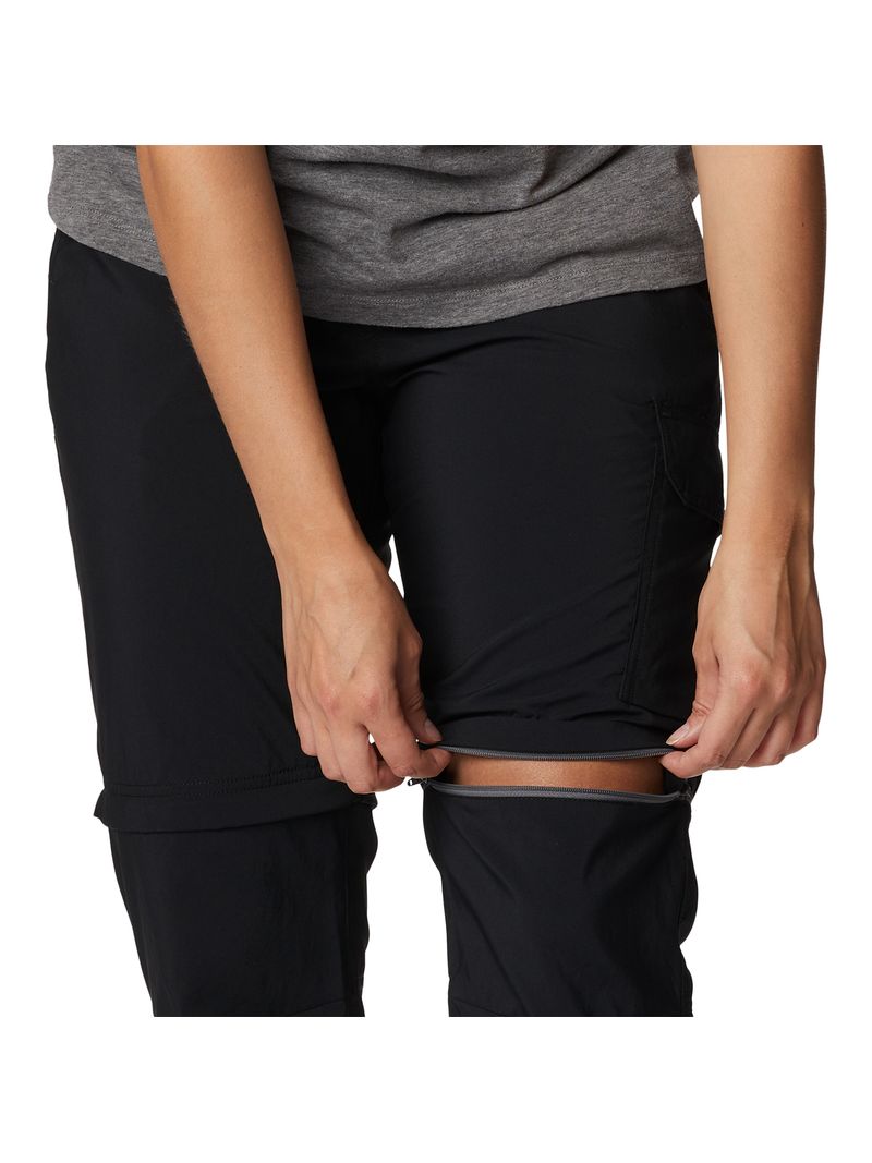 Pantalón Mujer Silver Ridge Utility Convertible Negro Columbia